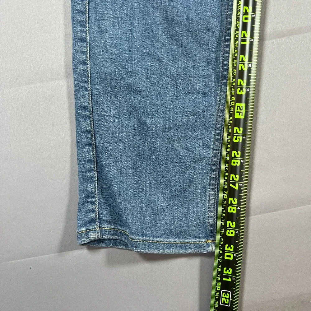Hollister Skinny Fit Jeans Womens 31x32 Blue Denim Advanced Stretch Distressed